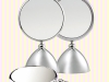 Shiny Beauty Makeup Mirror with 2x magnifier(M)