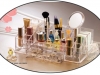 Transparent Cosmetic,Makeup, and Beauty Tools Organizer with a drawer(L)/화장대 정리함(대)