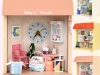 Dollhouse Miniature Baby House Clock 돌하우스 미니어처 베이비 하우스 시계