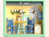 Dollhouse Miniature Coffee Shop Clock 돌하우스 미니어처 커피샵시계