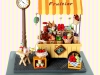 Dollhouse Miniature Fruitier Store Clock 돌하우스 미니어처 플루띠에 스토어 시계