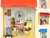 Dollhouse Miniature Hamburger Shop Clock 돌하우스 미니어처 햄버거샵 시계