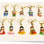 Korean Traditional Figure Key Rings(10pcs) 칼라믹스 열쇠고리(10개묶음)