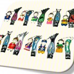 Korean Folk Figure Colormix Nail Clipper(10pcs) 칼라믹스 손톱깎이(10개묶음)