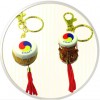 Korean Traditional Miniature Drum Key Ring(10pcs)/Korean souvenir gifts 한국 전통 장구+북 열쇠고리(10개묶음)