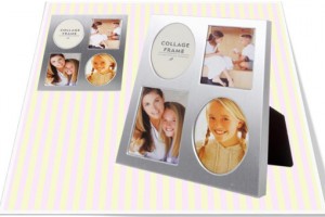 Silver Multi Photo Frame(S) 실버 패밀리 액자(소)