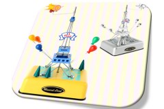 High Quality Miniature Revolving Eiffel Tower Orgel Music Box displayed by wordpress jetpack tiled gallery 고품질의 미니어처 에펠탑 오르골, 워드프레스 제트팩 타일 갤러리