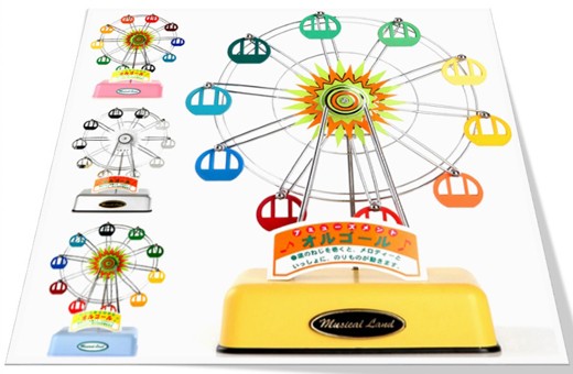 Ferris Wheel Music Box 뮤지컬랜드 관람차 오르골