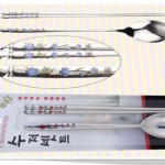 Blue Plum Blossom Spoon & Chopstick Set 청매화 숟가락 젓가락셋