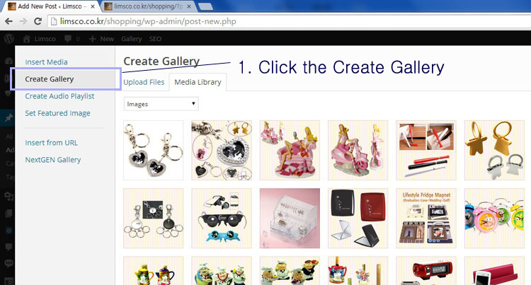 Create Gallery