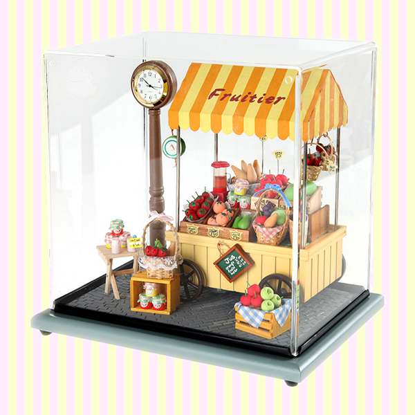 Dollhouse Miniature Fruitier Store Clock 돌하우스 미니어처 플루띠에 스토어 시계