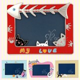 Cat Hunting Picture Frame 헌팅 캣 액자 (물고기를 사냥하는 고양이)