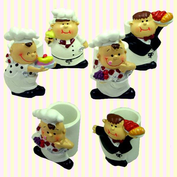 Idol Chef Toothpick Holder(4pcs) 아이돌 주방장 요지통(4개묶음)